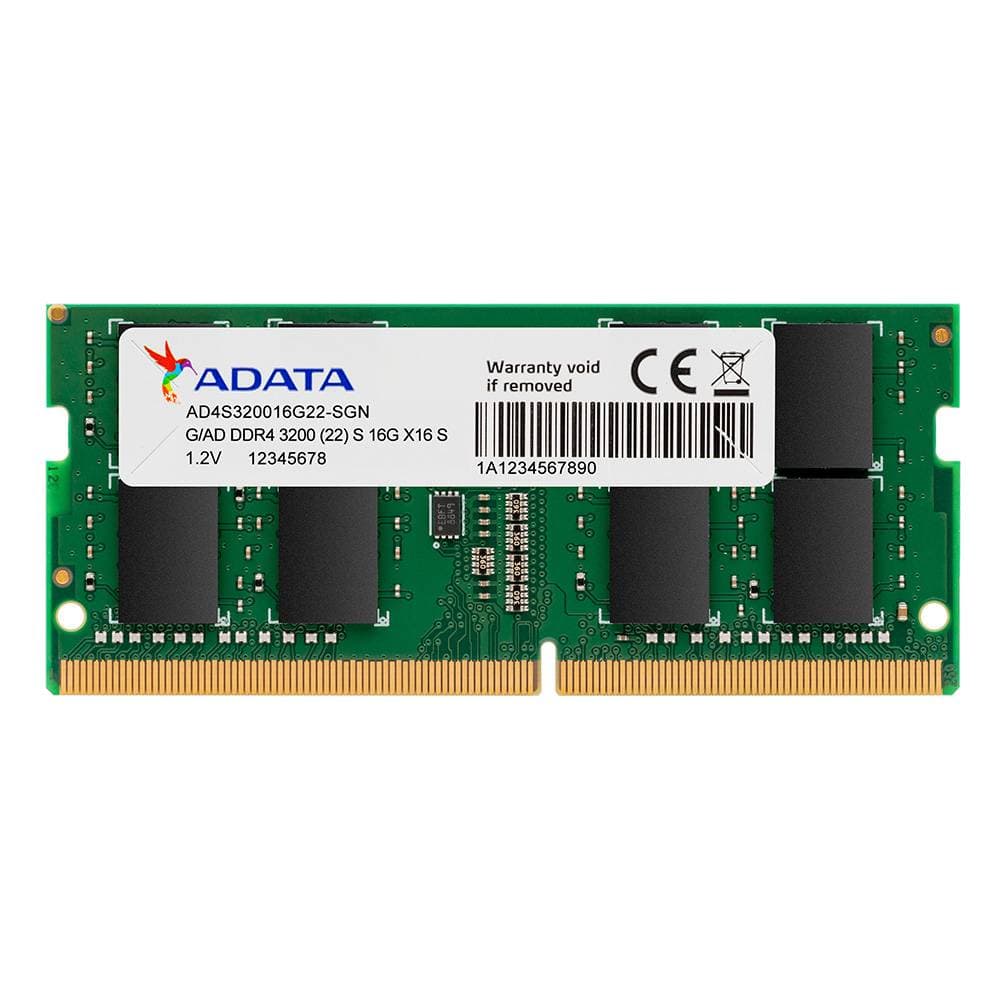 ADATA Memoria DDR4 de 16GB SODIMM 3200MHz ADATA AD4S320016G22-SGN