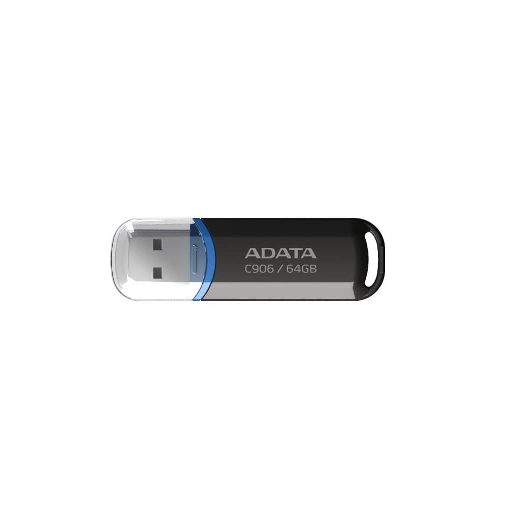 ADATA Memoria USB ADATA AC906-64G-RBK, Azul / Negro, 64 GB, USB tipo A