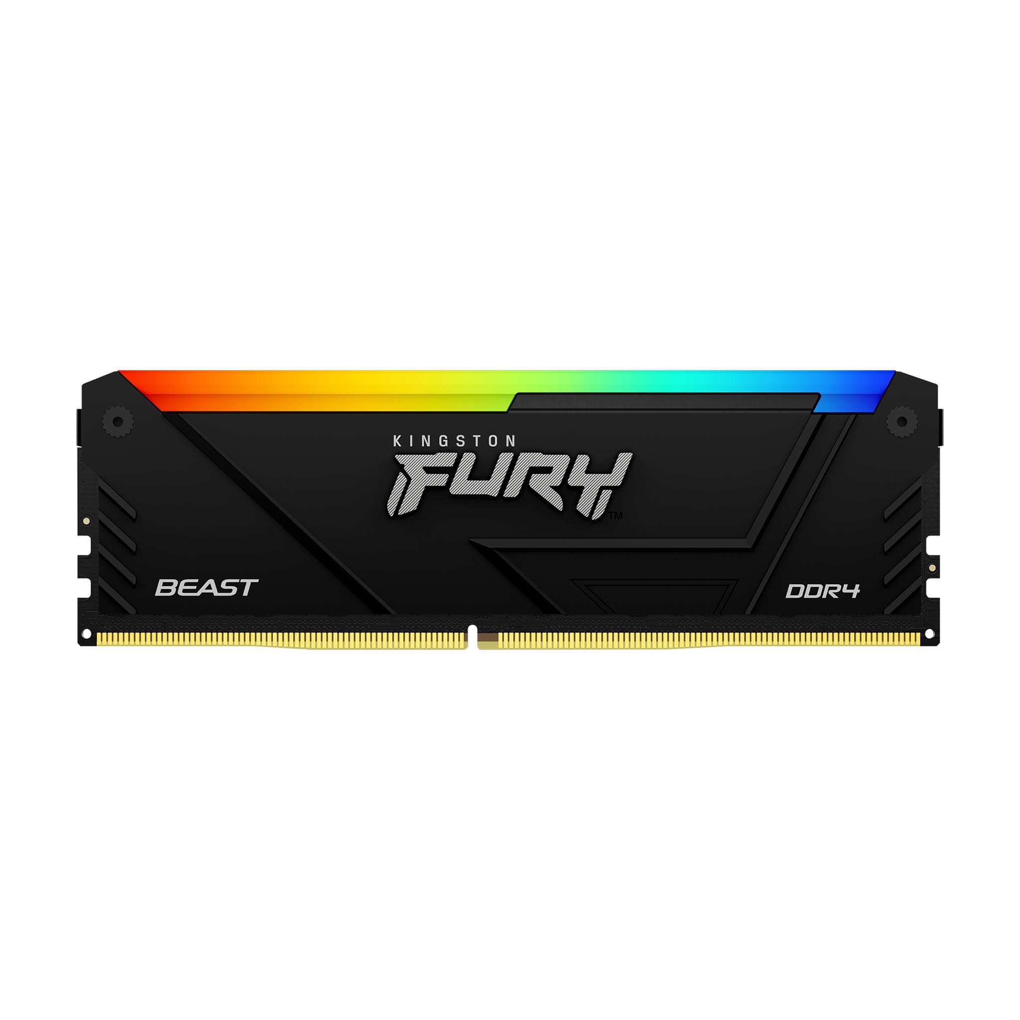 Kingston Technology MEMORIA RAM KINGSTON FURY BEAST BLACK XMP RGB DIMM DDR4 16GB 3600MT/S CL18 1RX8 1.35V