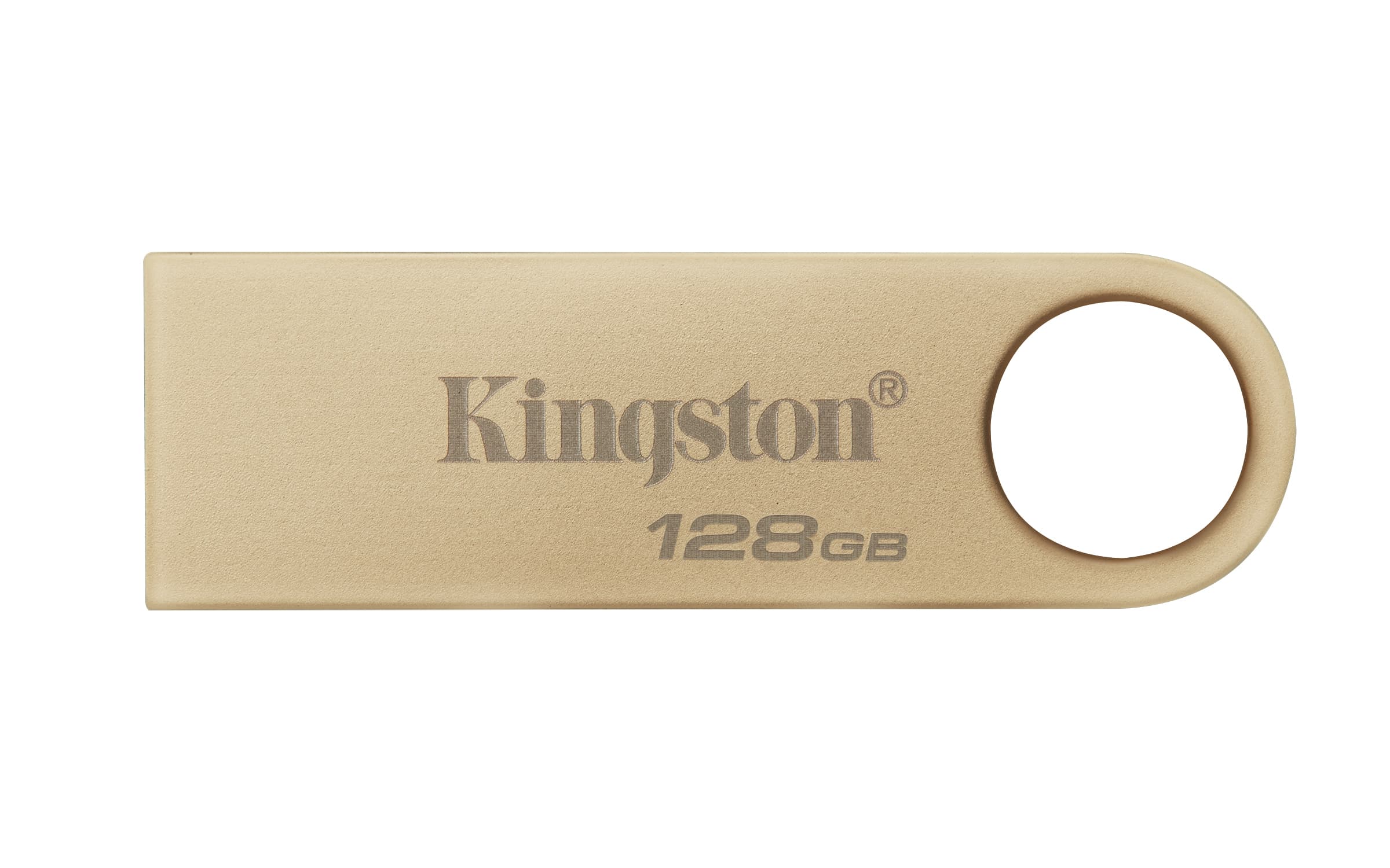 Kingston Technology MEMORIA USB KINGSTON DATATRAVELER SE9 G3 128GB 3.2 GEN 1 METÁLICA ORO