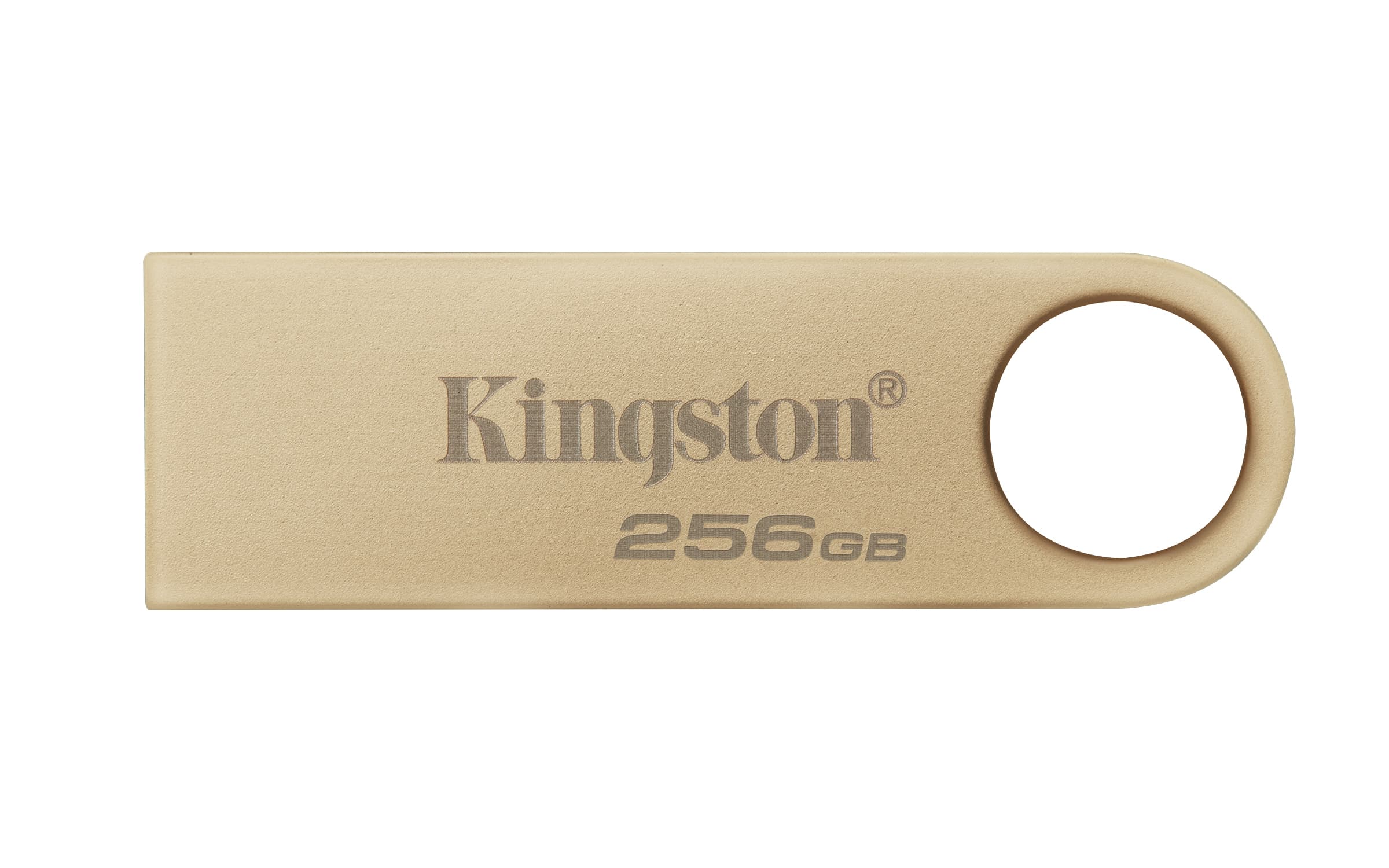 Kingston Technology MEMORIA USB KINGSTON DATATRAVELER SE9 G3 256GB 3.2 GEN 1 METÁLICA ORO