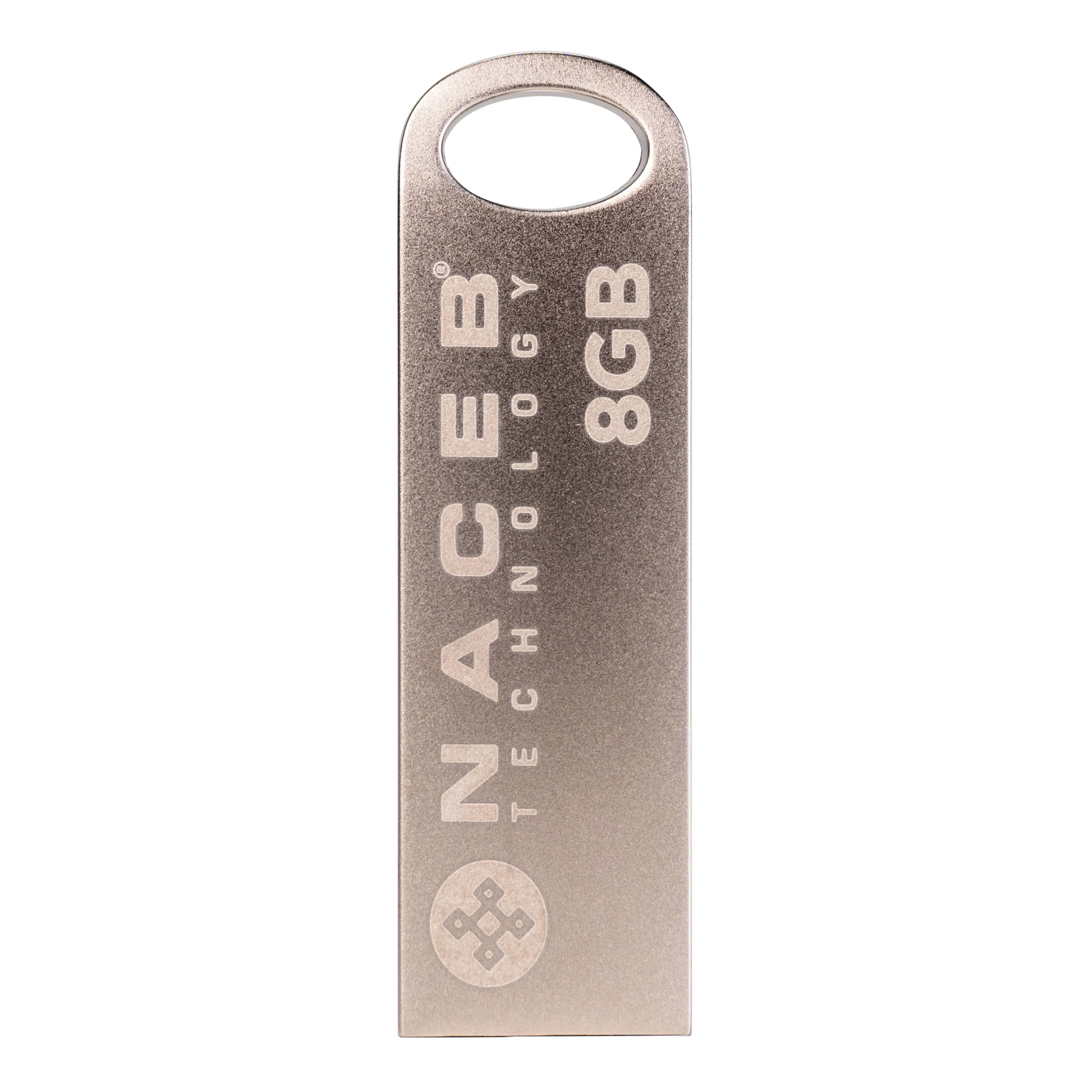 Naceb Technology MEMORIA NACEB CAPACIDAD 8 GB USB INTERFAZ USB A 2.0