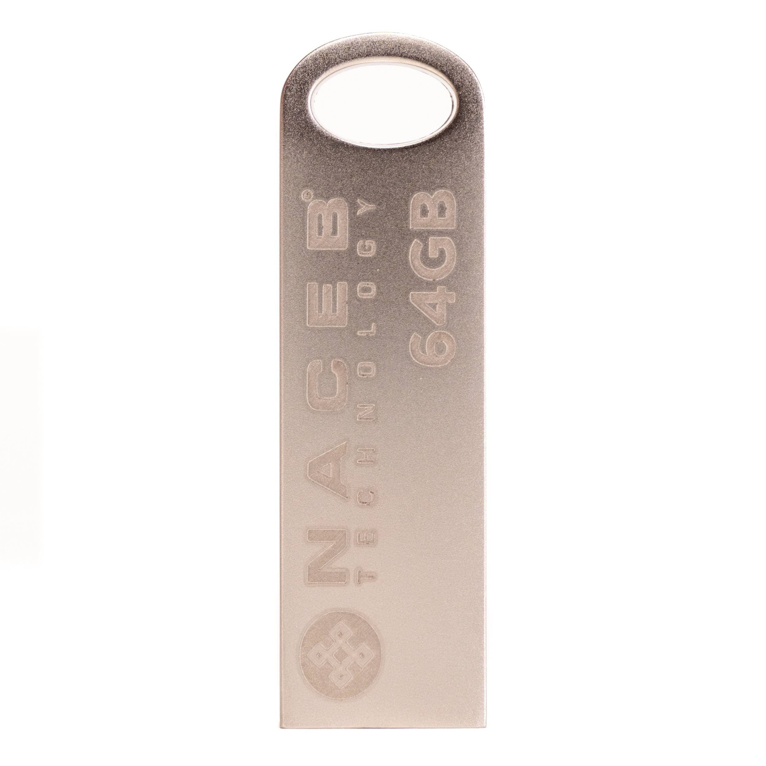 Naceb Technology MEMORIA NACEB CAPACIDAD 64 GB USB INTERFAZ USB A 2.0