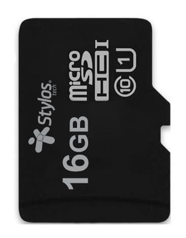 Stylos Memoria Micro SD 16GB S/A Stylos. STMSDS2B
