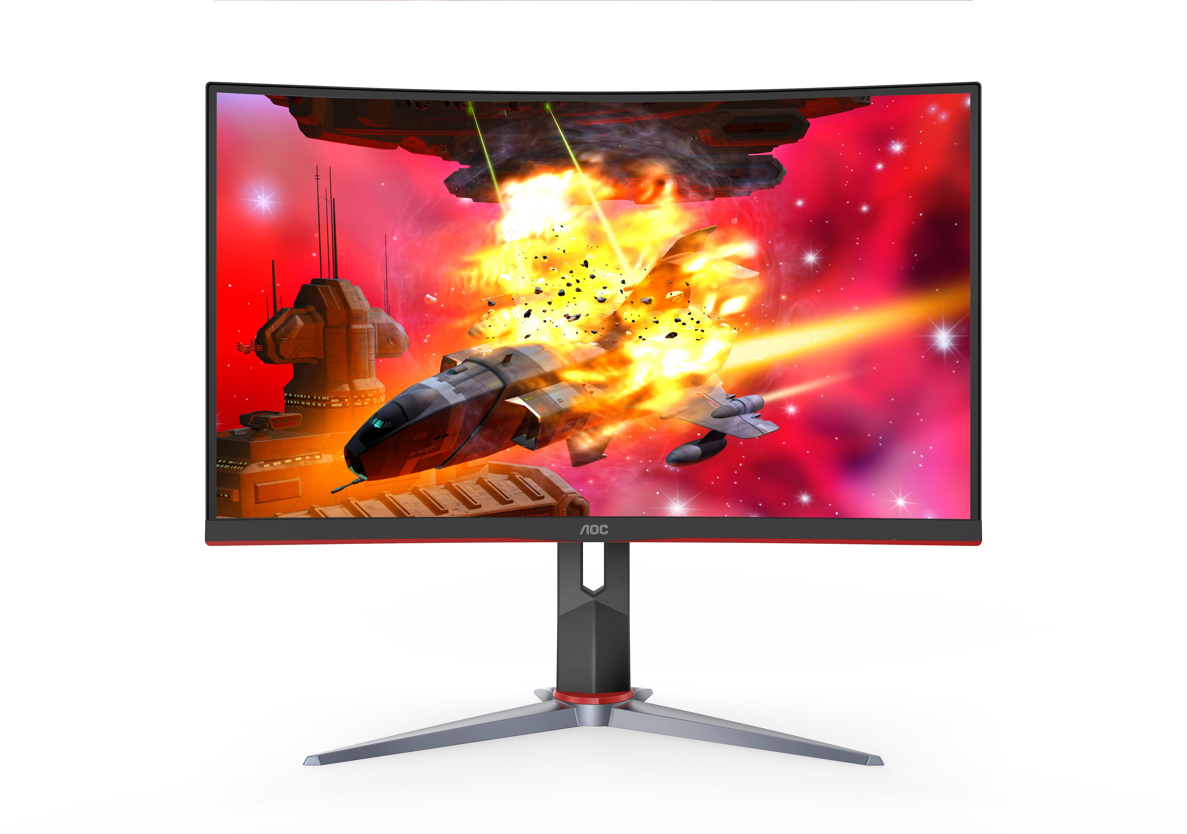 AOC Monitor AOC CQ32G2S, 1920 x 1080 Pixeles, 1 ms, Negro