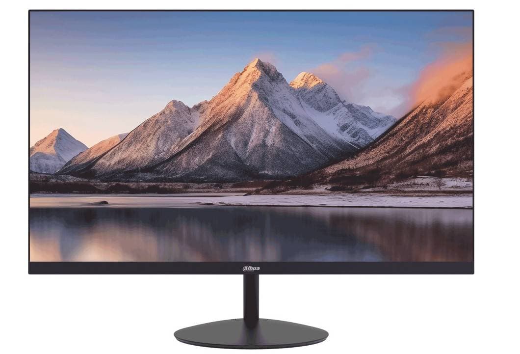 Dahua Technology Monitor Dahua DHI-LM22-A211Y pant.LED de 21.45 pulgadas, diseñada para videovigilancia,Full HD , 100Hz, l VA, bisel estrecho,visión clara 178°,HDMI/VGA y