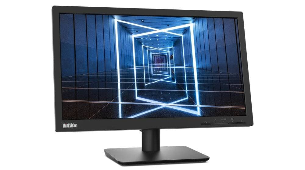 LENOVO Monitor Lenovo ThinkVision E20-30, Pantalla 19.5 (1600x900), HDMI, VGA, Color Negro, Garantía 3 Años con fabricante.