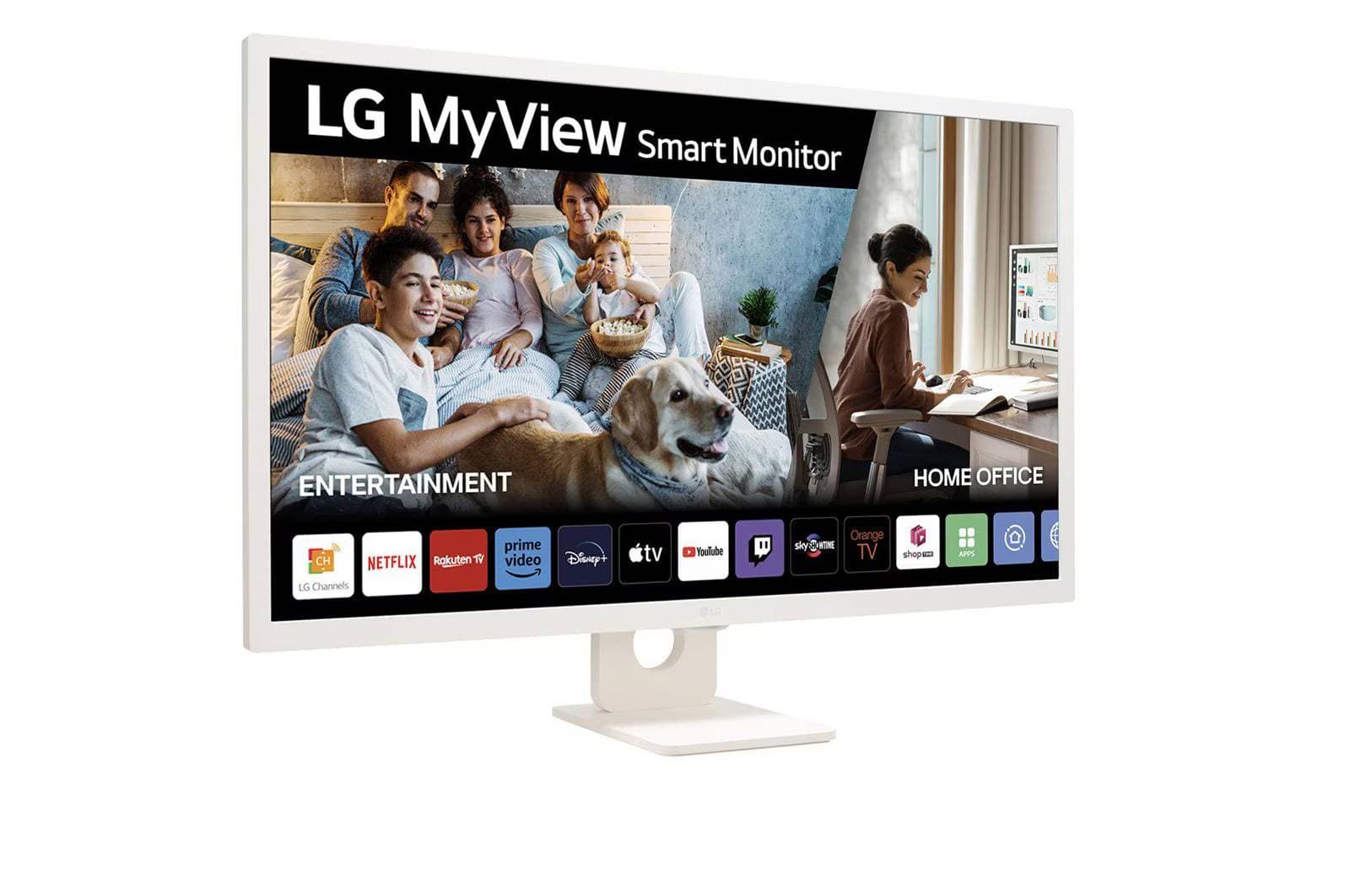 LG Monitor LG 32 pulgadas MyView FHD IPS Smart Monitor con webOS , 8ms