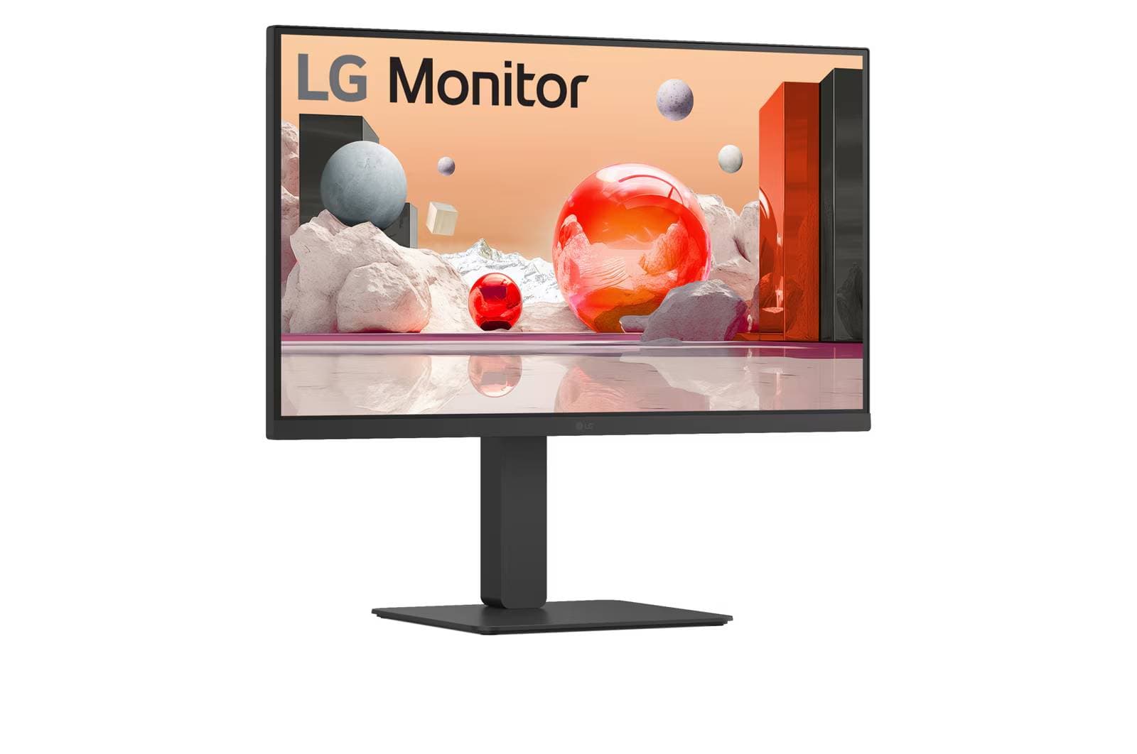 LG Monitor Full HD IPS de 27 Pulgadas con USB Tipo-C, RJ45, altavoces,100 Hz, soporte ajustable y multipuertos
