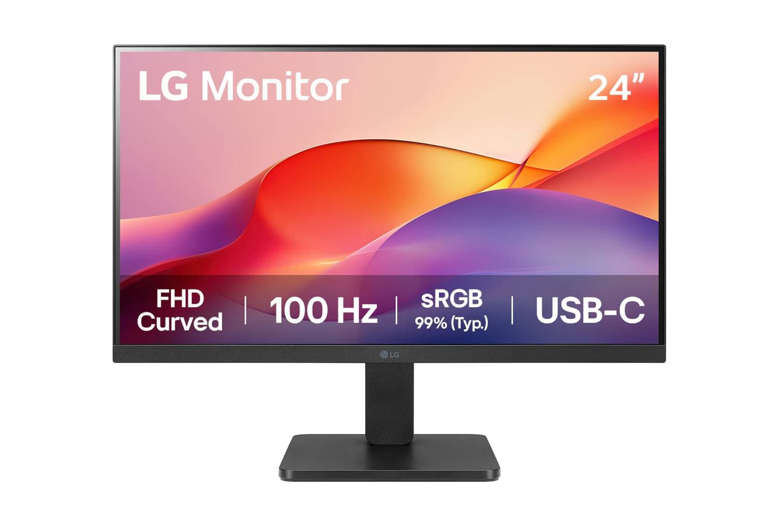 LG MON LG 23.8 (24U421A-B) FHD CURVO 100HZ