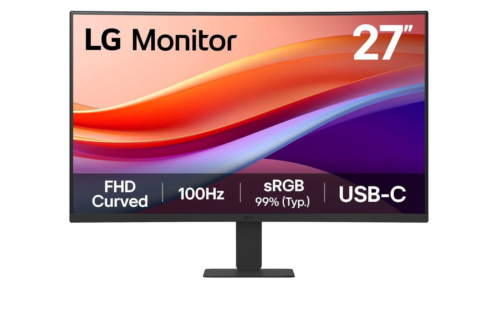 LG MONLGE3190 MON LG 27 (27U421A-B) FHD CUR USB-C