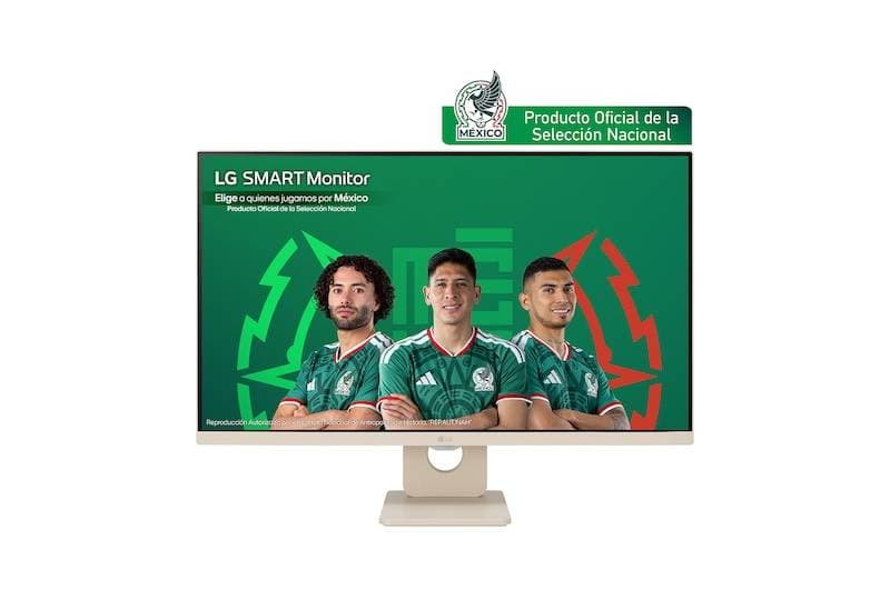 LG Monitor LG 27U511SA-W, 27 pulgadas, 1920 x 1080 Pixeles, Beige, 60 Hz