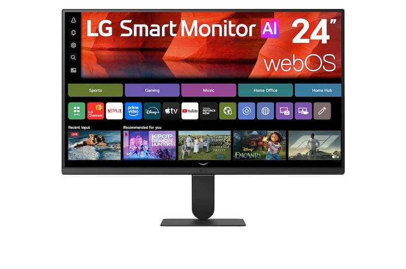 LG MON LG 24 24U511SB SMART IA U5sFHD 120Hz