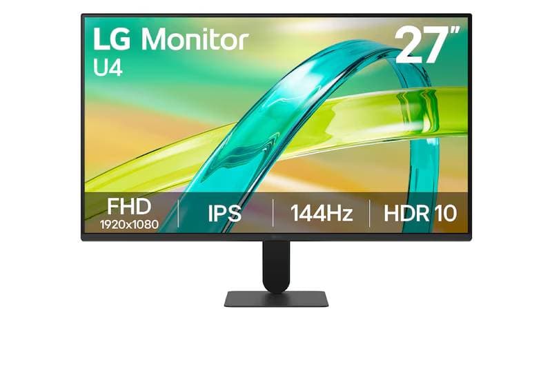 LG Monitor marca LG 27 pulgadas 27U411B -B, IPS Resolución 1920 x 1080