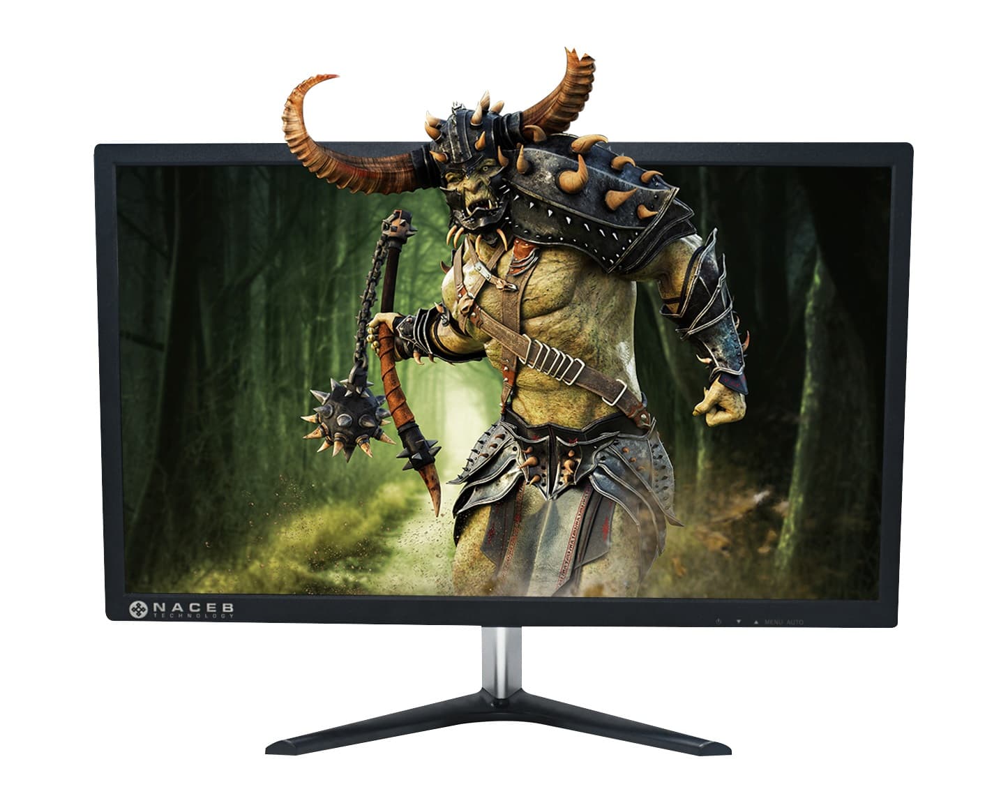 Naceb Technology Monitor Naceb Technology NA-628 Grade A, 21.5" Full HD, Panel Nuevo Certificado, color negro, 2 años de garantía