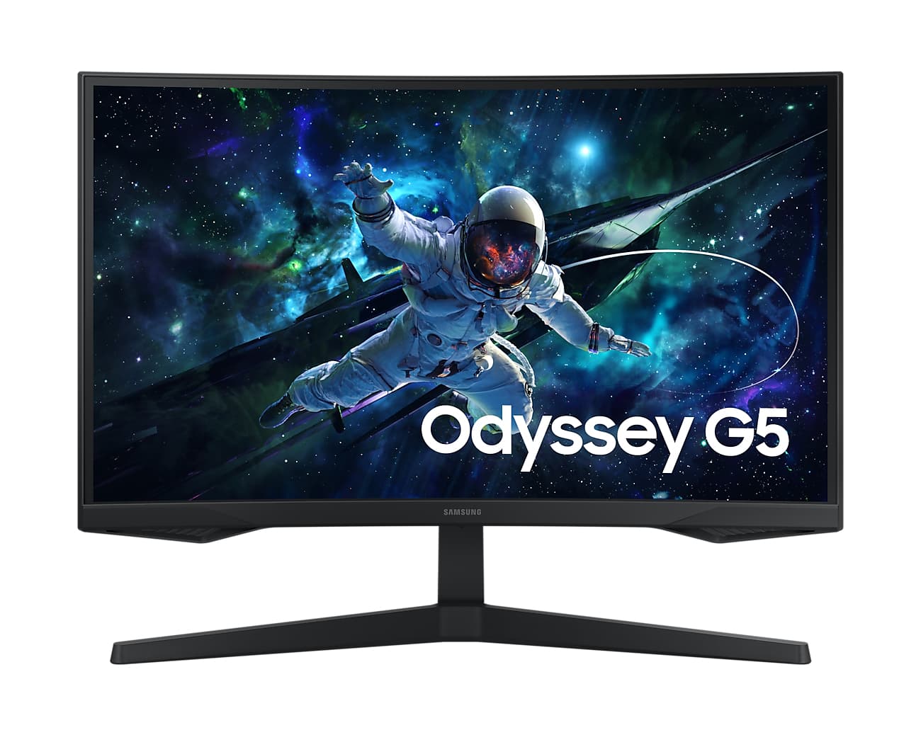 SAMSUNG MONITOR GAMING ODYSSEY G5 27, CUVATURA 1000R, QHD 2560 x 1440), 165Hz, 1MPRT, LS27CG552ELXZX