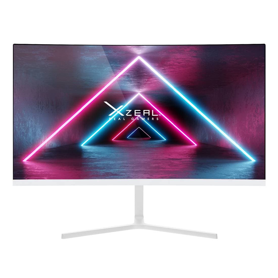 Xzeal Monitor Xzeal 23.8 pulgadas Xzeal XSPMG07W XST-570-1 Panel Curvo VA FHD 100Hz 5ms 1xVGA + 1xHDMI + Vesa 100x100mm Blanco