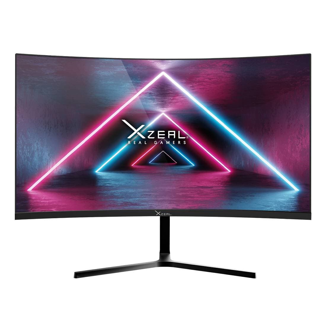 Xzeal Monitor Xzeal 23.8 pulgadas Xzeal XSPMG07B XST-570-1 Panel Curvo VA FHD 100Hz 5ms 1xVGA + 1xHDMI + Vesa 100x100mm Negro