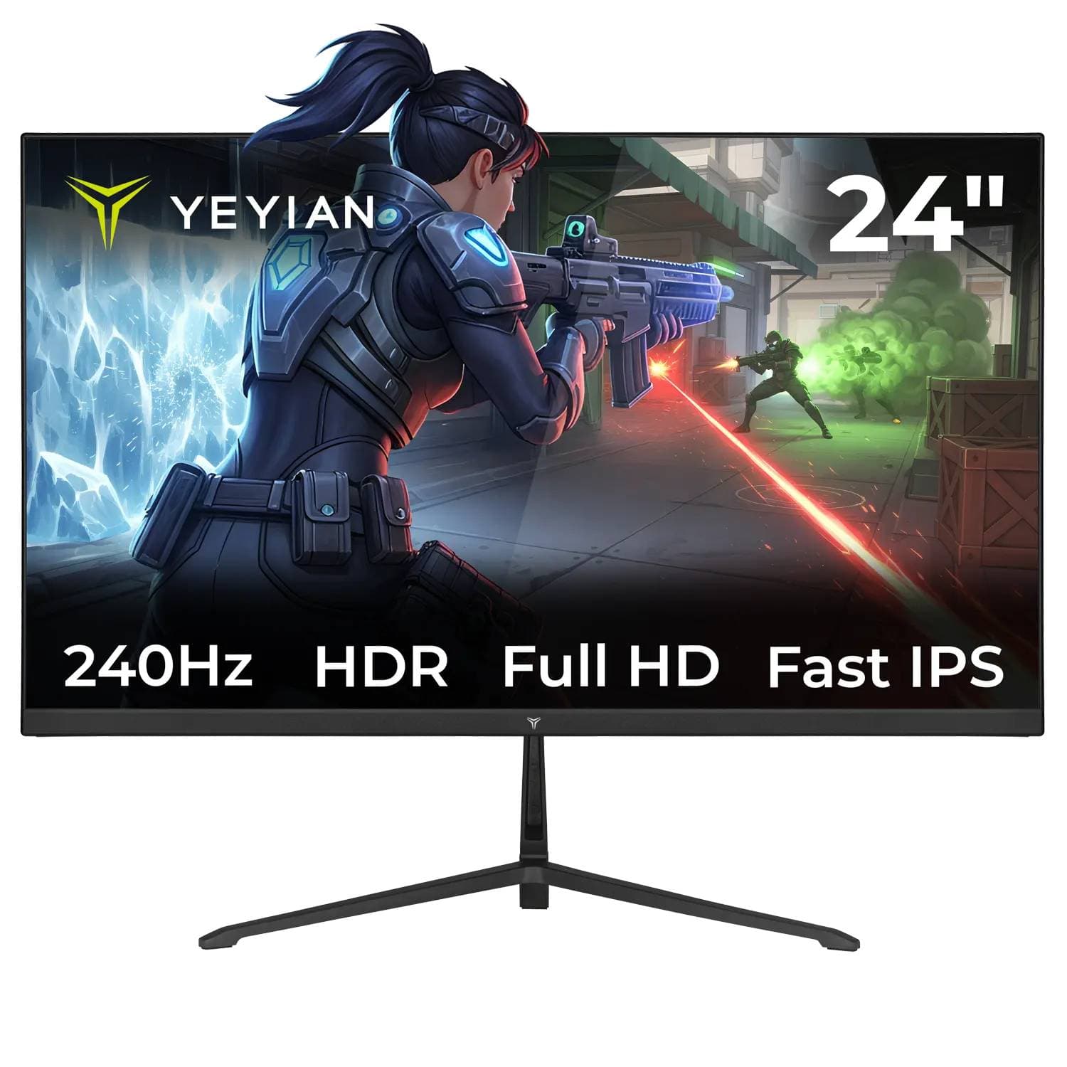 Yeyian Monitor Gamer 23.8 Pulgadas Yeyian Modelo: YMF-FP24-M1
