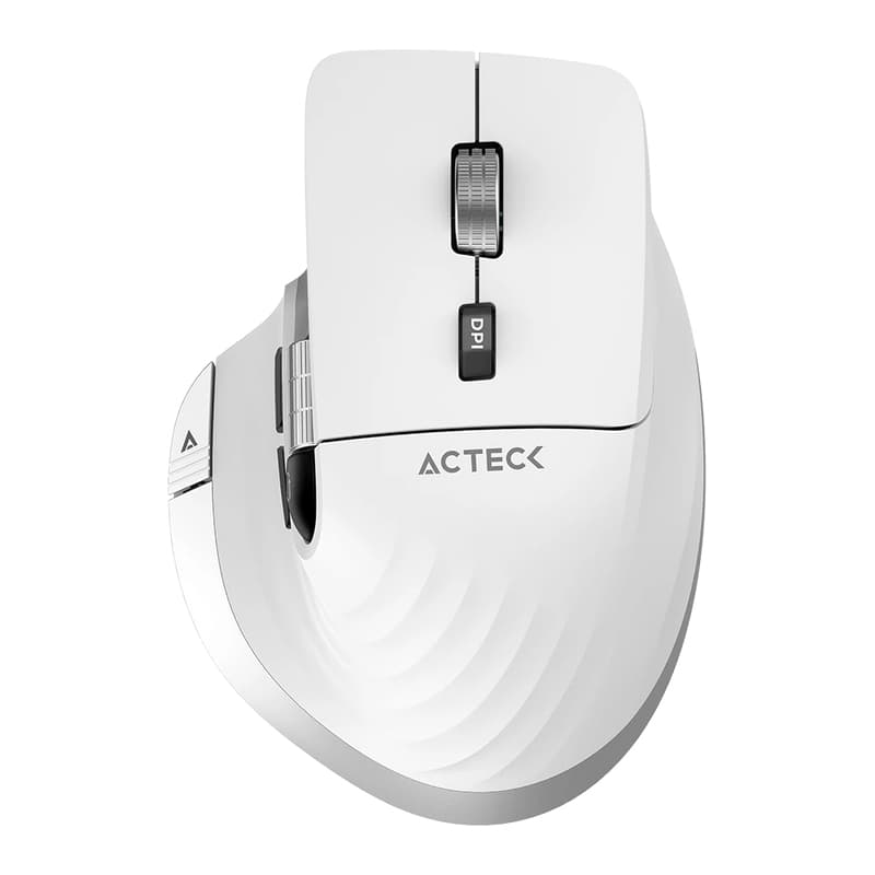 ACTECK Mouse Inalámbrico Vertical Profesional Virtuos Pro MI780 ACTECK Scroll Horizontal Ultra Fast de acero