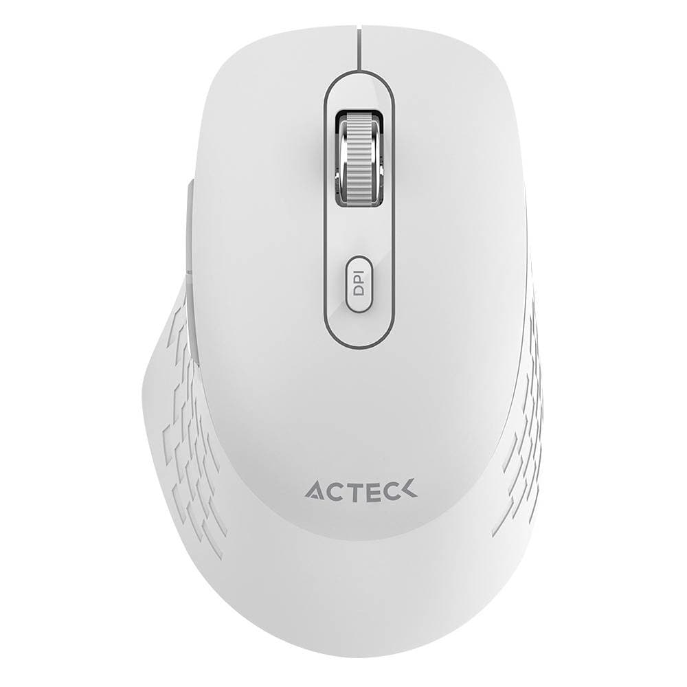 ACTECK Mouse Acteck Optimize Flow MI480 Mouse Optico Inalámbrico, Conexión Dongle 2.4MHz, Rango de Conexión 10m, 5 Botones + Scroll