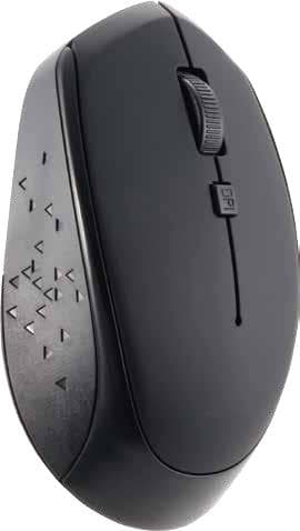 ACTECK Mouse ACTECK AC-916462, Negro, 3 botones, RF inalámbrico, Óptico, 1600 DPI