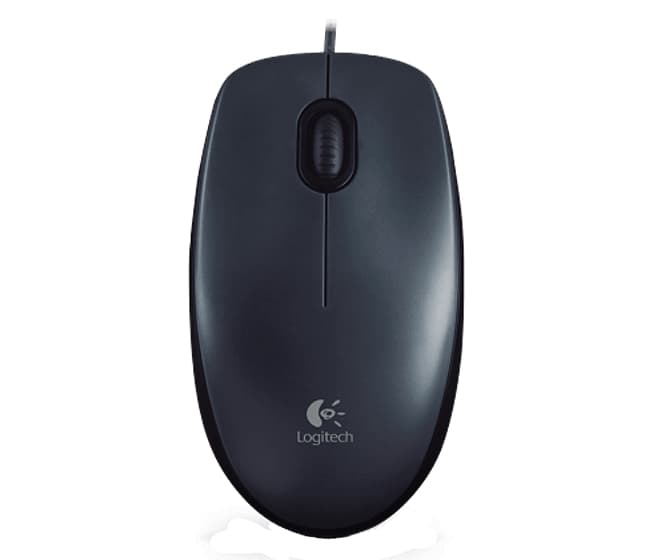 LOGITECH Mouse LOGITECH M90, Negro, USB, Óptico, 1000 DPI