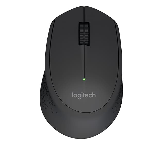 LOGITECH Mouse LOGITECH M280, Negro, 3 botones,10 m, RF inalámbrico, Óptico, 1000 DPI