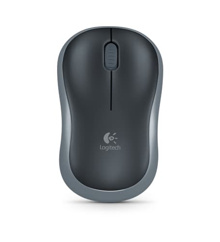 LOGITECH Mouse LOGITECH M185, Negro, 2 botones, RF inalámbrico, Óptico