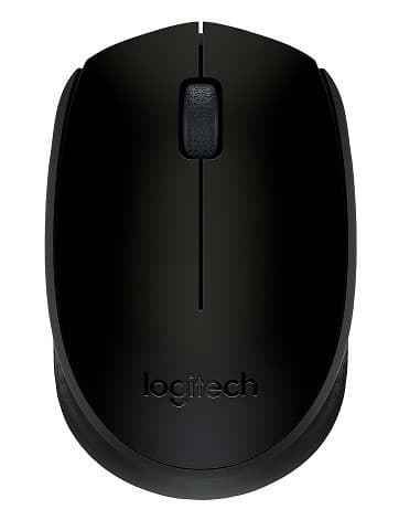 LOGITECH Mouse LOGITECH M170, Gris, 3 botones, RF inalámbrico, Óptico