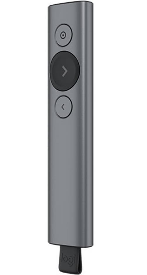 LOGITECH Presentador Inalámbrico LOGITECH Spotlight, Gris, RF inalámbrico