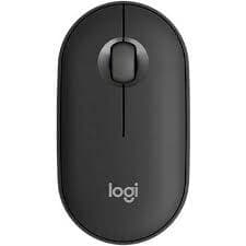 LOGITECH Mouse Logitech M350s 910-007049. Color grafito.