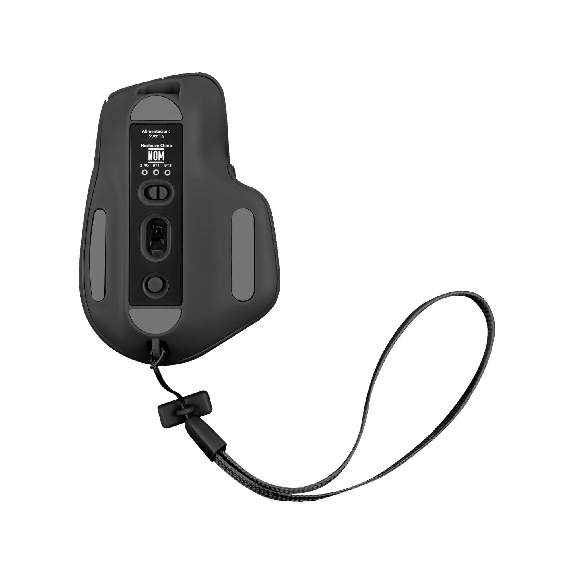 PERFECT CHOICE Mini Ratón Recargable Conexión Dual 2.4 GHz + Bluetooth Pixie Color Negro | PERFECT CHOICE