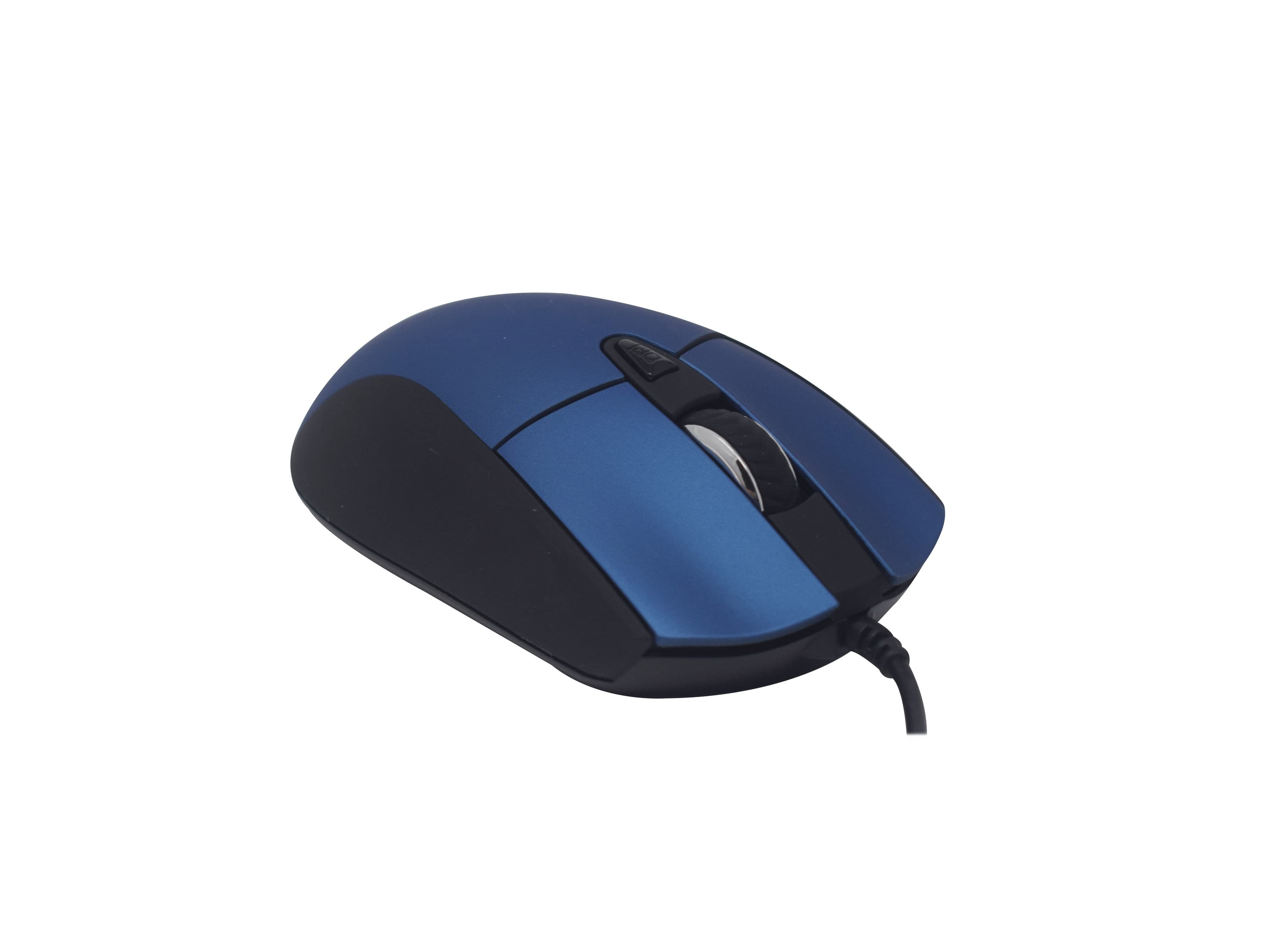 Naceb Technology Mouse Naceb Technology NA-0115A, Azul, 6 botones, Alámbrico, Óptico, 800 - 2400 DPI