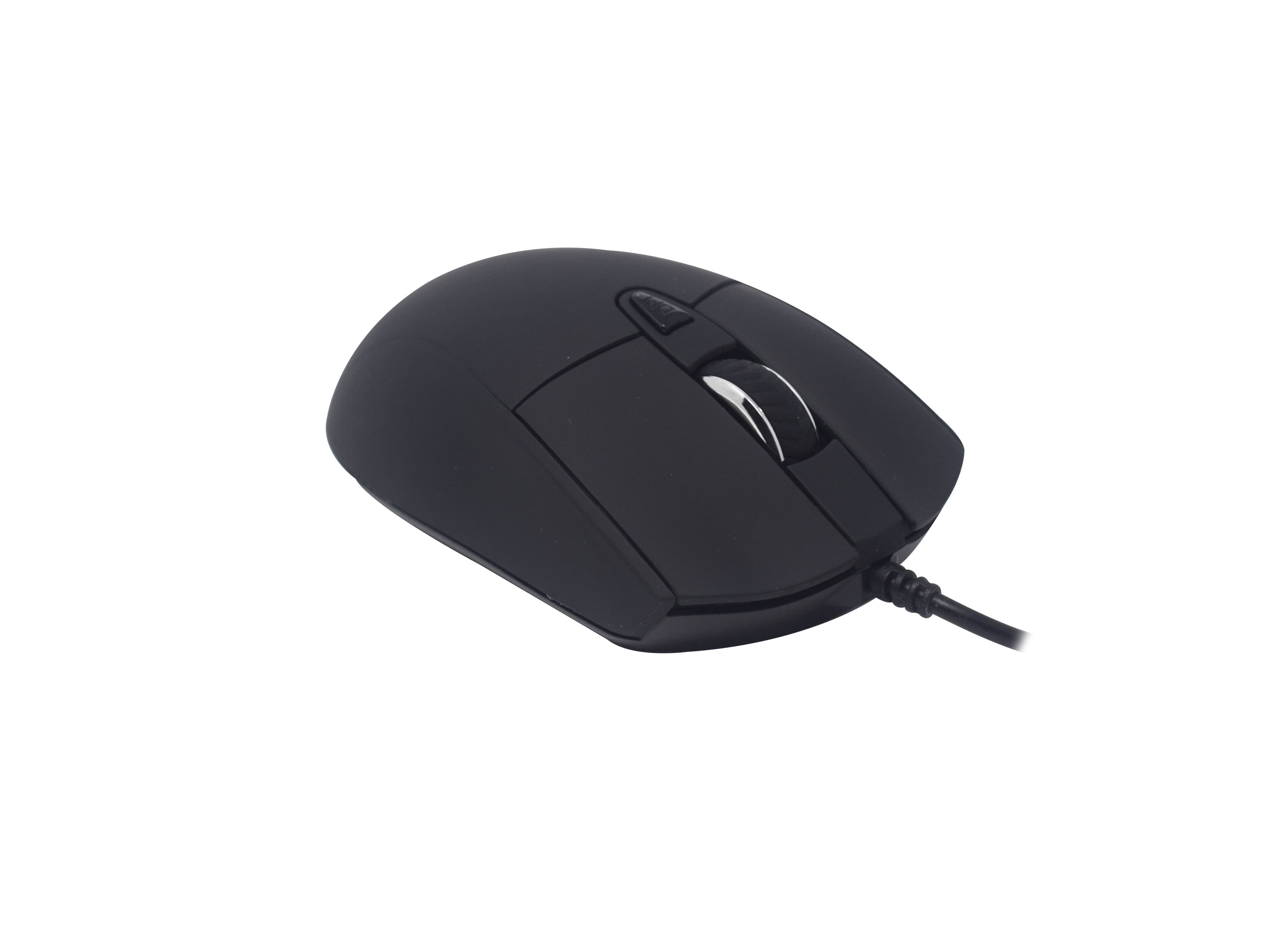 Naceb Technology Mouse Naceb Technology NA-0115N, Negro, 6 botones, Alámbrico, Óptico, 800 - 2400 DPI