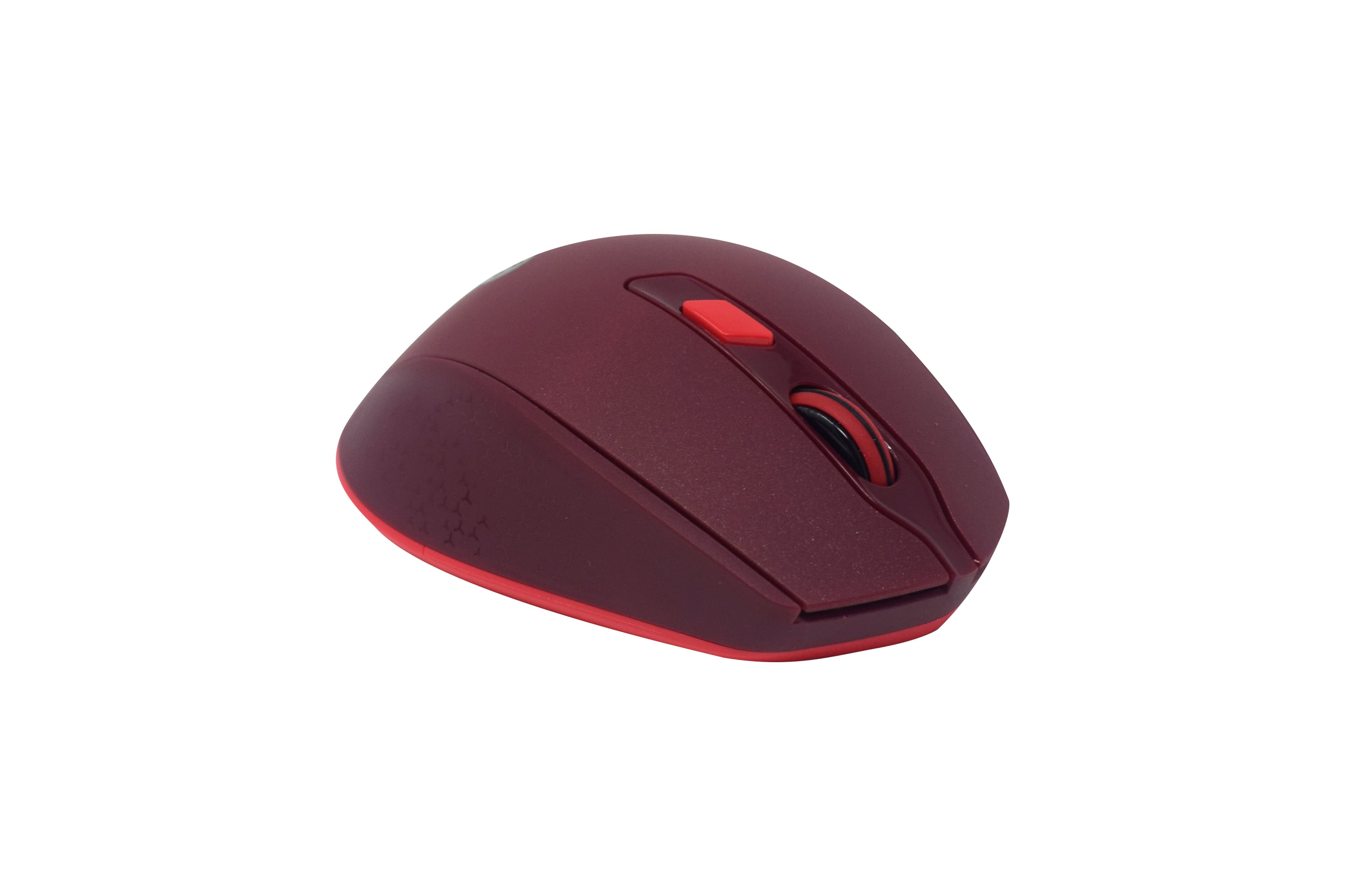 Naceb Technology Mosue Naceb Technology NA-0119R, Rojo, 6 botones, Inalámbrico, 1200 - 2400 DPI