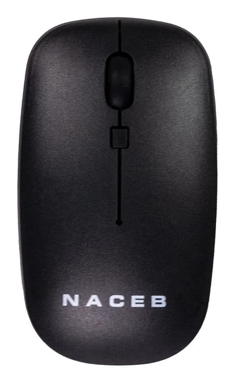 Naceb Technology Naceb Mouse Slim Negro Inal 2.4G NA-0136N