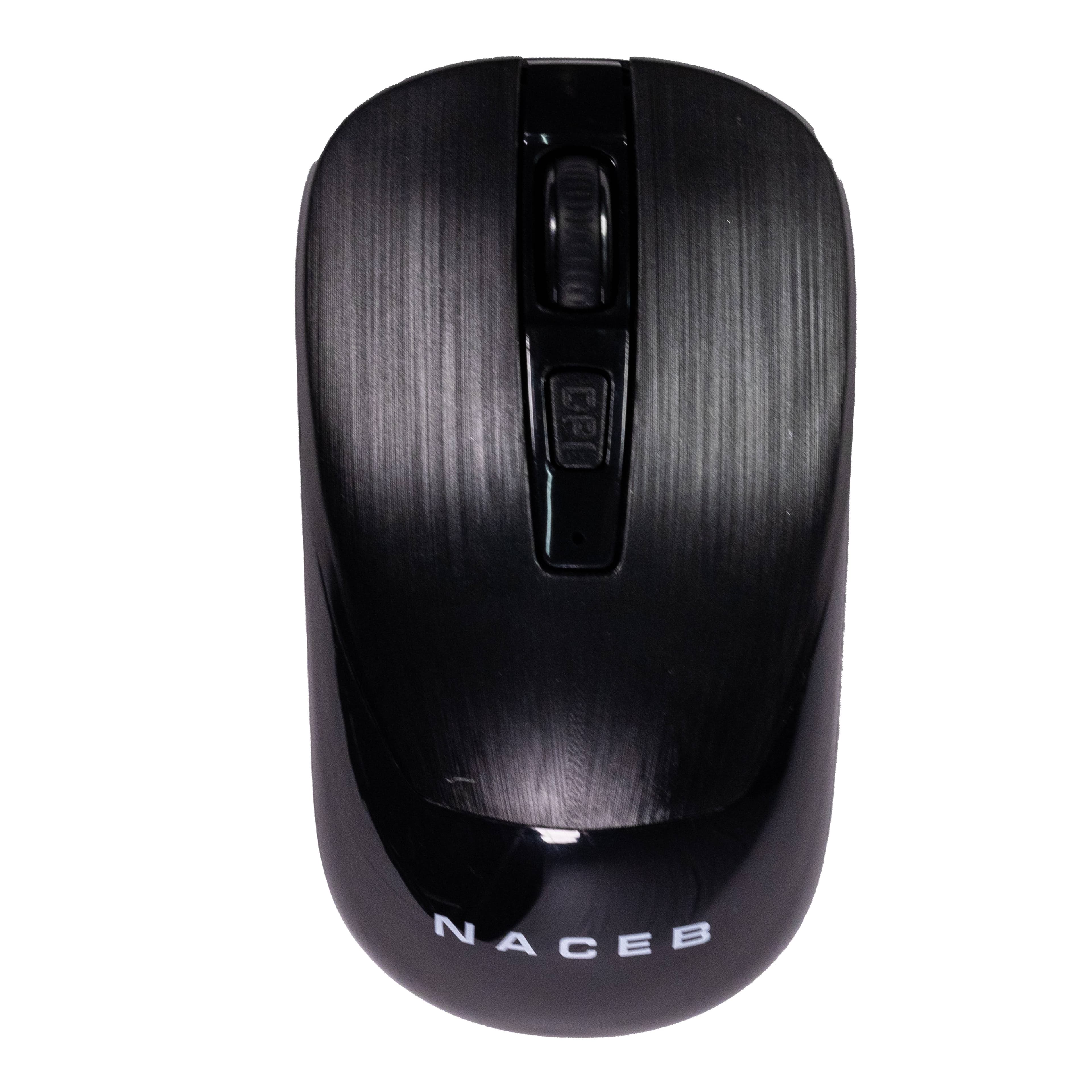 Naceb Technology Naceb Mouse Inal 2.4G Negro NA-0137N