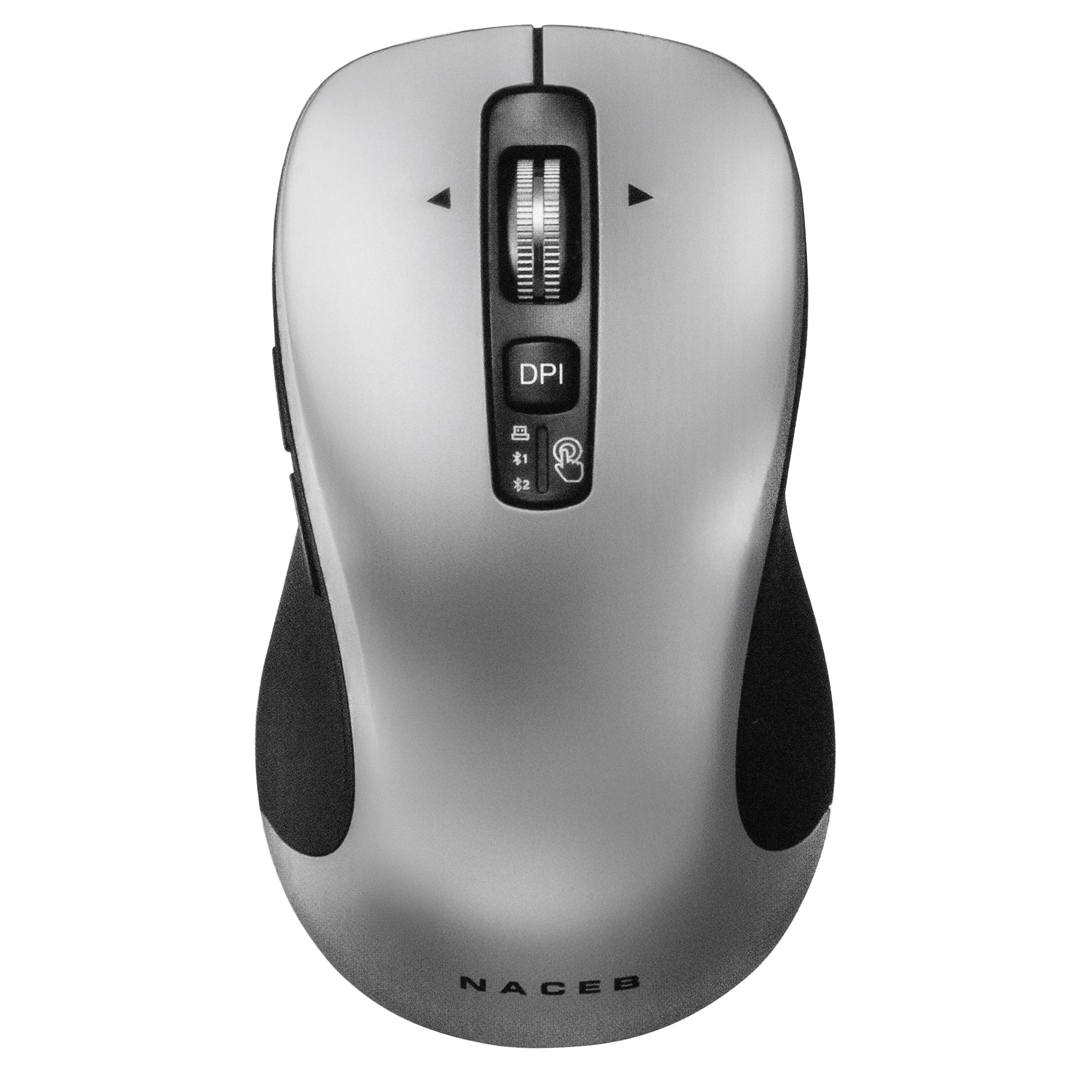 Naceb Technology NACEB MOUSE INFINITY ESSENCIAL ES1 INALAMBRICO GRIS NA-0132G