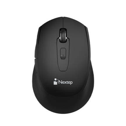 Nextep Mouse Nextep Inalámbrico NE-410X USB 1600 dpi Batería Incluida AA Color Negro alcance 10 mts