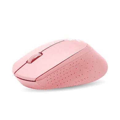 BROBOTIX Mouse inalámbrico, 1000 dpi, Óptico, Rosa, 6000793 BROBOTIX