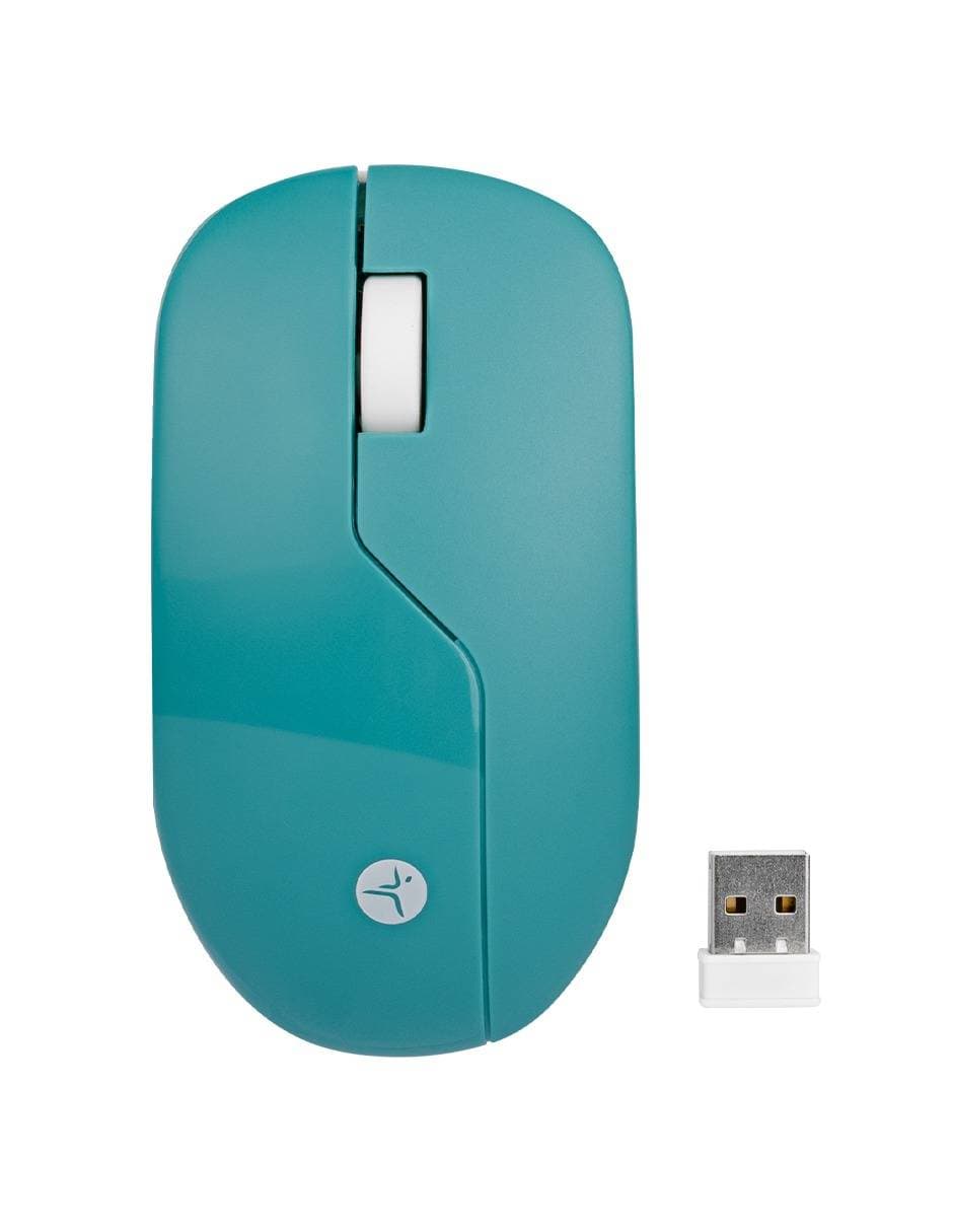 TECHZONE Mouse Inalámbrico ARMOR Recargable TECHZONE color Verde, 1200 DPI, 3 Botones.