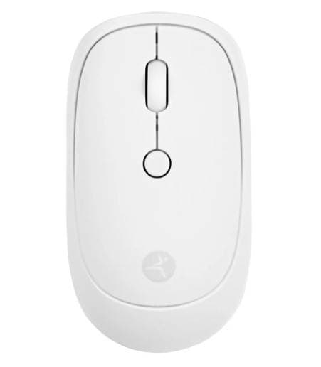 TECHZONE Mouse Inálambrico TechZone terminado rubber silencioso color blanco
