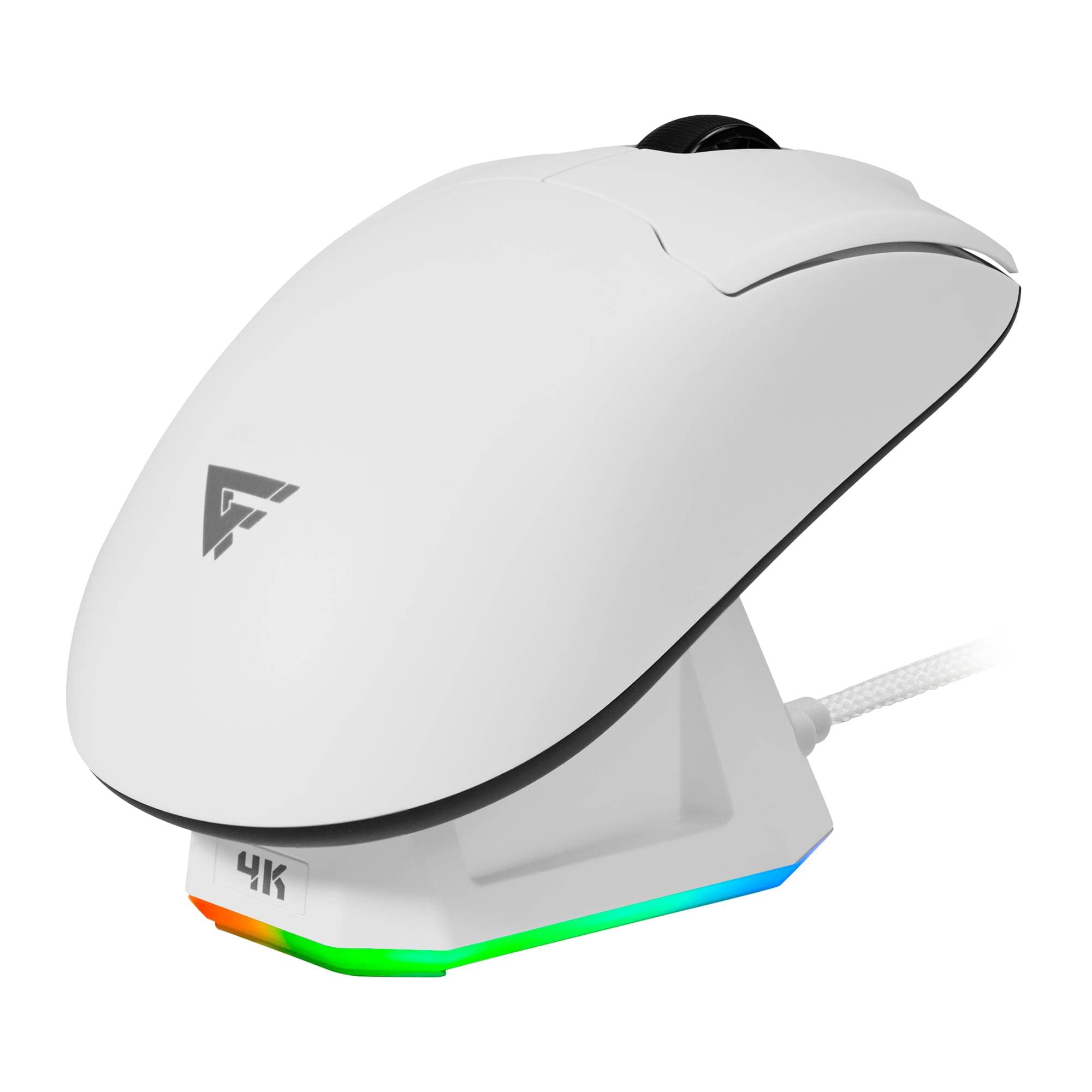 GAME FACTOR Mouse GAME FACTOR MOW800-WH Mouse gamer inalámbrico 4K