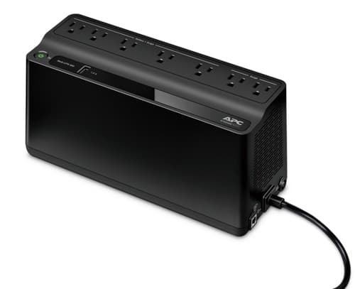APC No Break APC BE600M1-LM, 600 VA, 330 W, 10 hrs, Negro