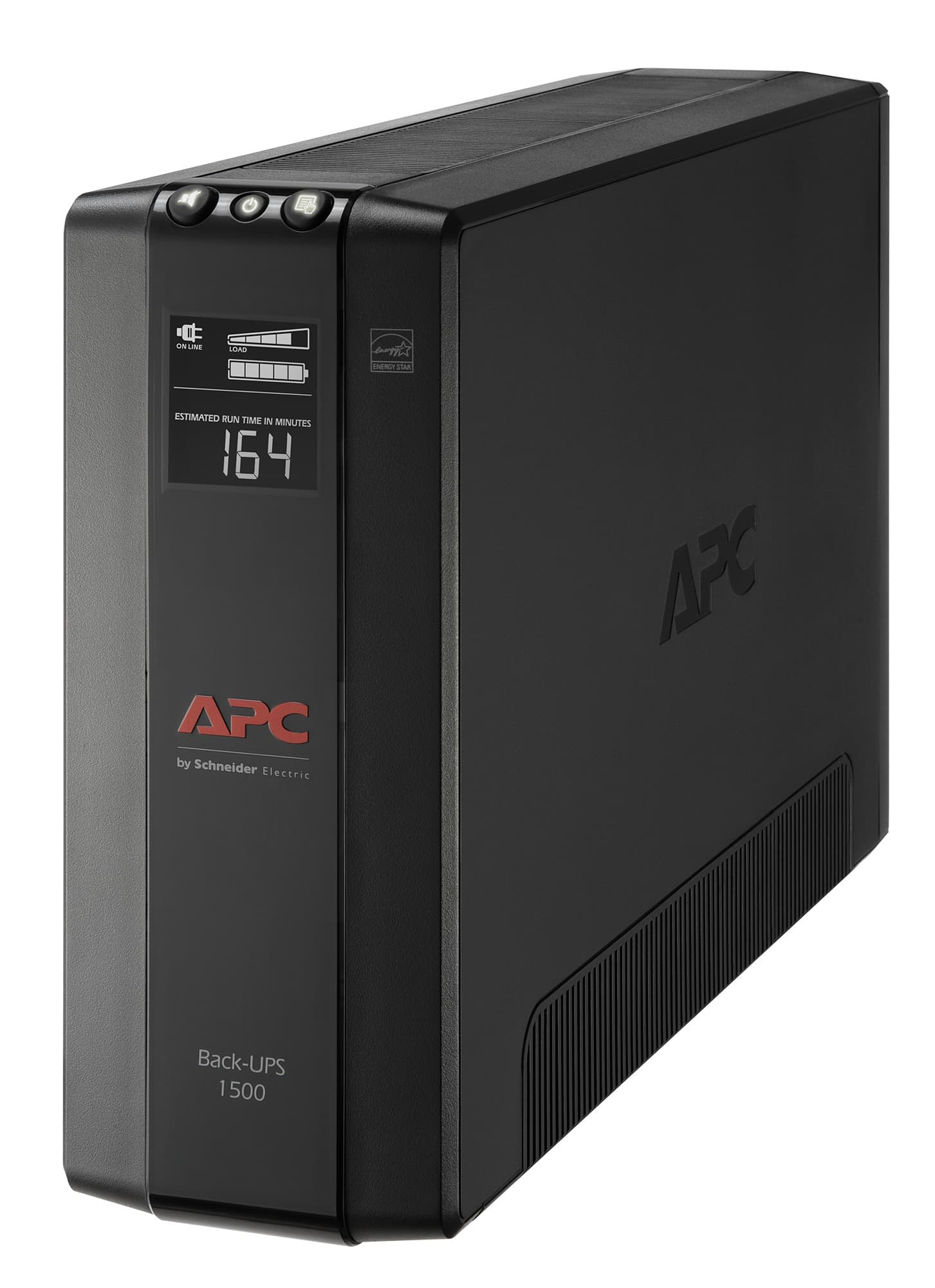 APC No Break Capacidad 1500 VA, 900 W, 120 V con APC BX1500M-LM60, 1500 VA, 900 W, 16 h, Negro, Industrial y Oficina