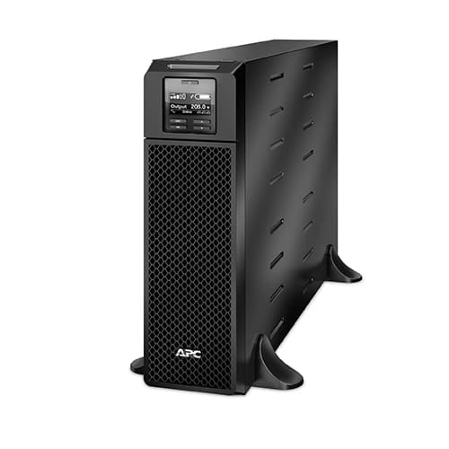 APC No-Break APC SRT5KXLT, 5400 VA, 4800 W, 1,50 h, Negro, Industrial