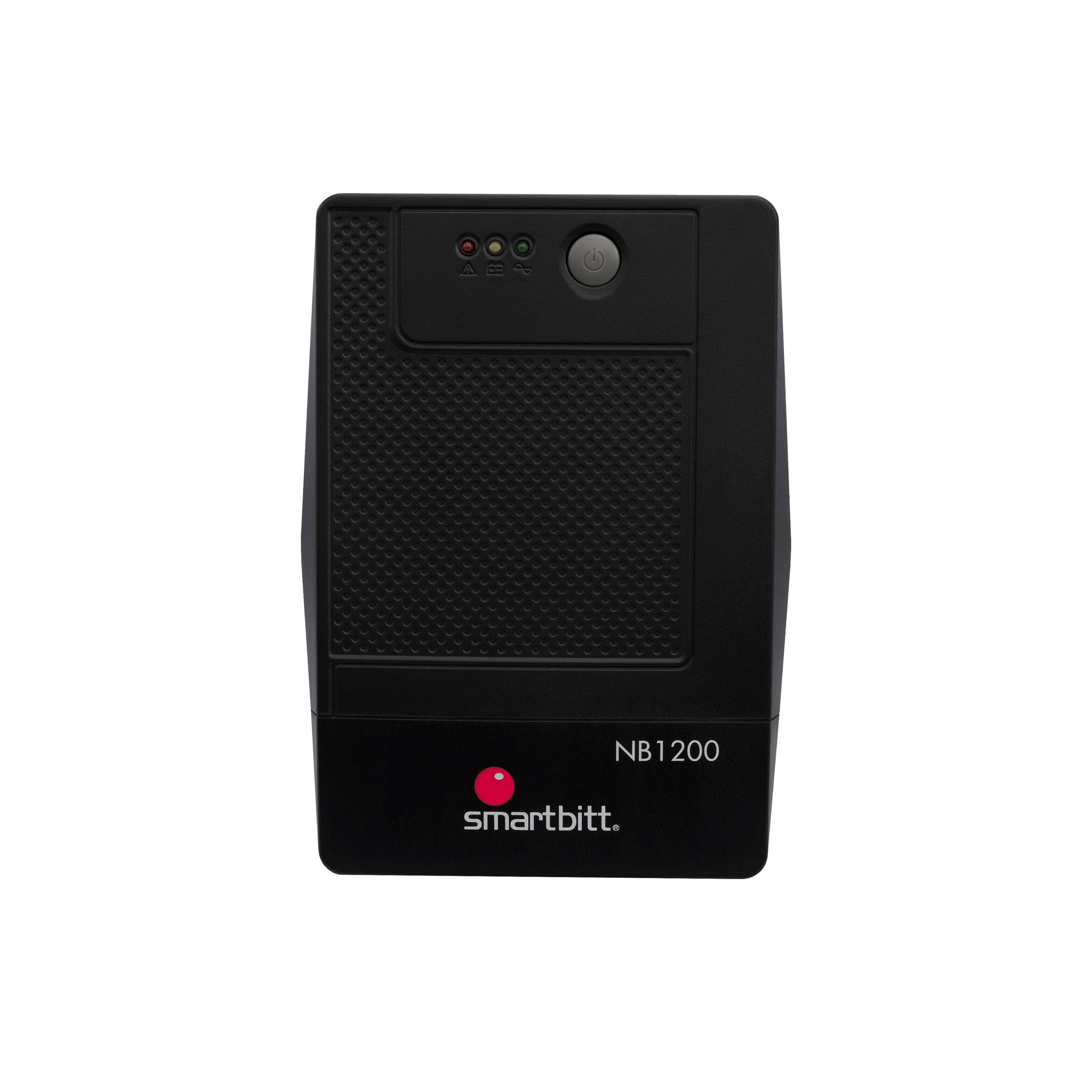 SMARTBITT No-Break SMARTBITT, 1200 VA, 600 W, Negro, Hogar y Oficina