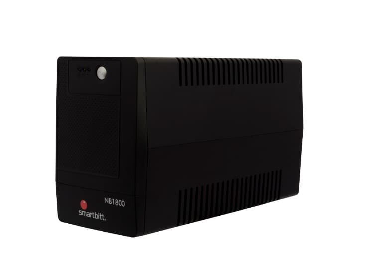SMARTBITT No Break SMARTBITT SBNB1800, 1800 VA, 900 W, Negro, Hogar y Oficina