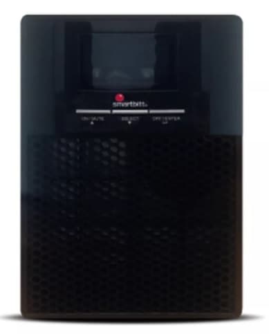 SMARTBITT No Break SMARTBITT SBOL1KT-1 (1KVA), 1000VA-900W, 4 h, Negro